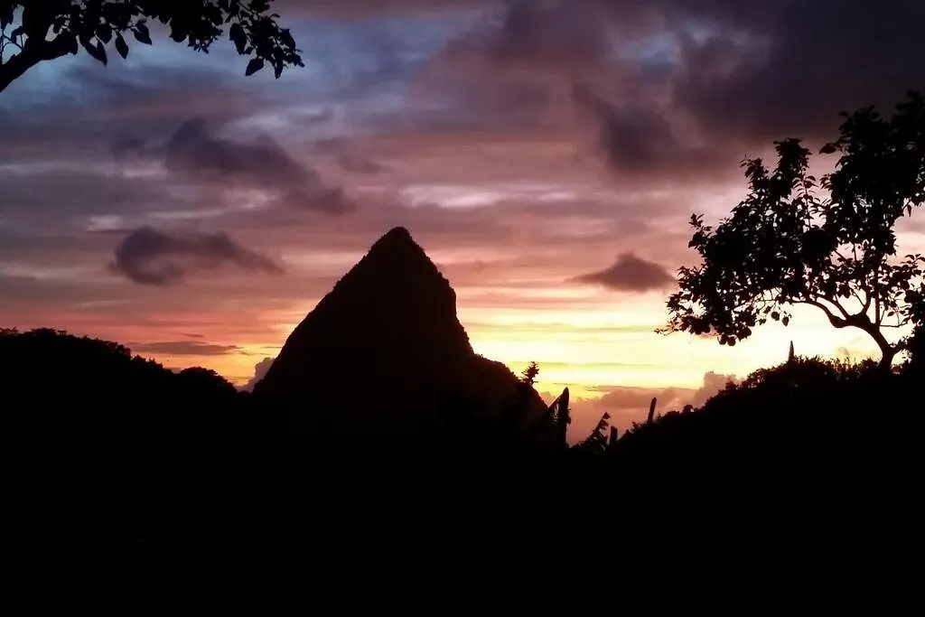 아파트 Belle Sunrise Villa Cozy Tropical Escape For A Local Experience Soufrière 세인트루시아